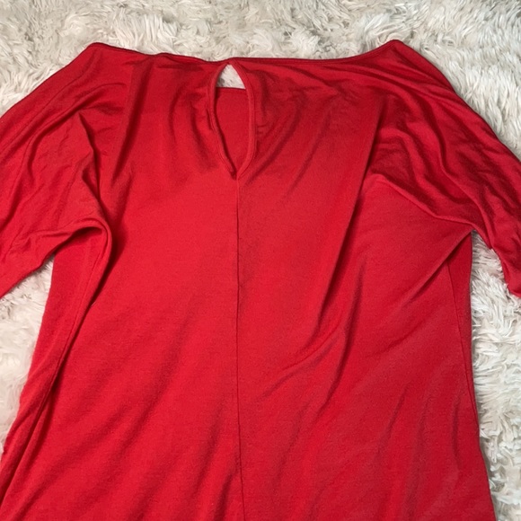 Banana Republic‎ Red 3/4 Sleeve - Size Small - Picture 4 of 8